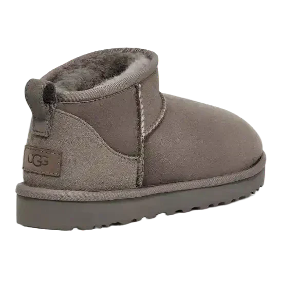 Damen Boots mit warmem Futter - Grau