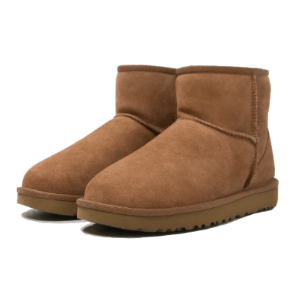 Damen Boots mit warmem Futter - Chestnut