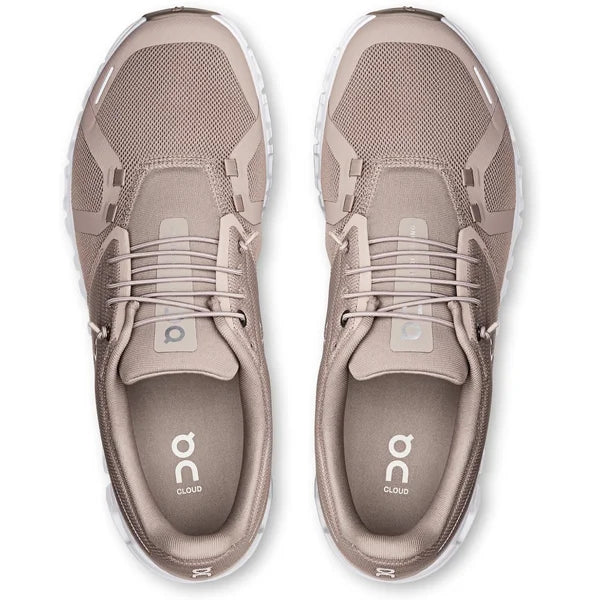 On Cloud 6 Fog Weiß Sneaker