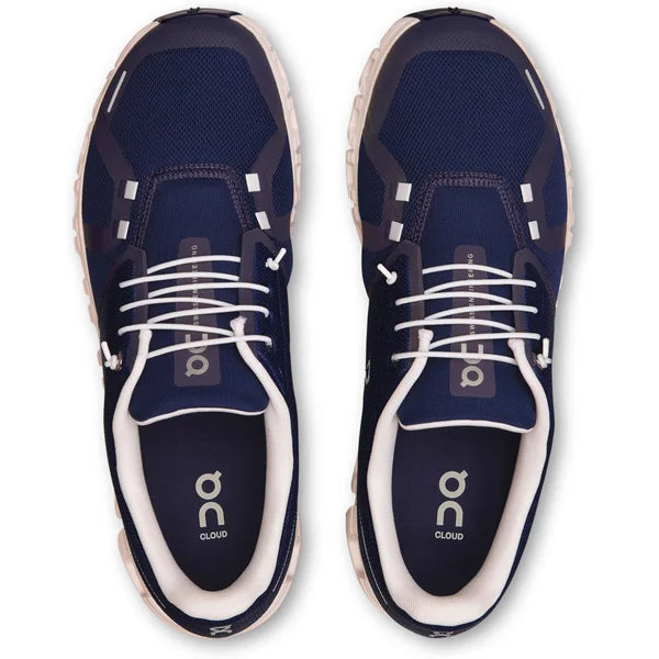 On Cloud 6 Midnight/White Sneaker