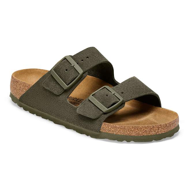 Birkenstock Arizona Thyme Suede Sandal