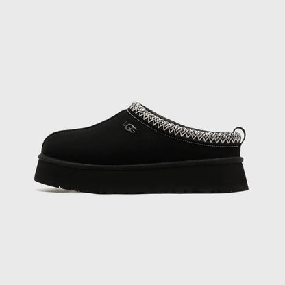 Damen Slipper mit weichem Fußbett - Schwarz
