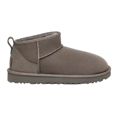 Damen Boots mit warmem Futter - Grau