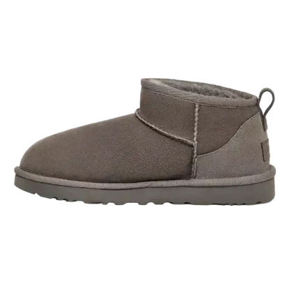 Damen Boots mit warmem Futter - Grau