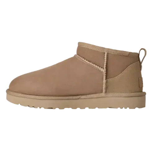 Damen Boots mit warmem Futter - Sand