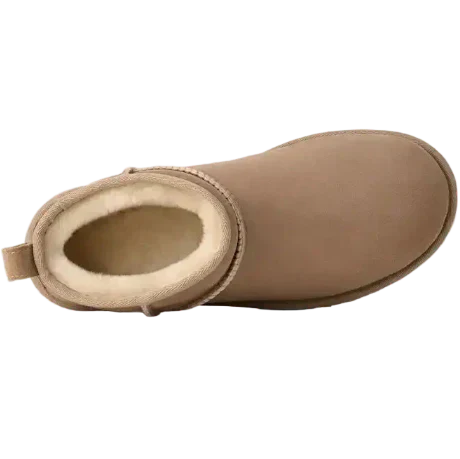 Damen Boots mit warmem Futter - Sand