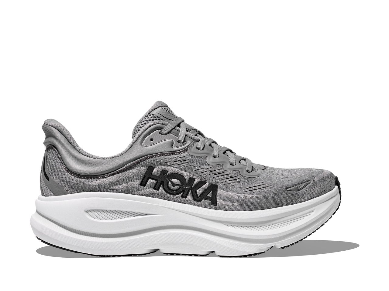 HOKA Bondi 9 Galactic Grey Stellar Grey Sneaker