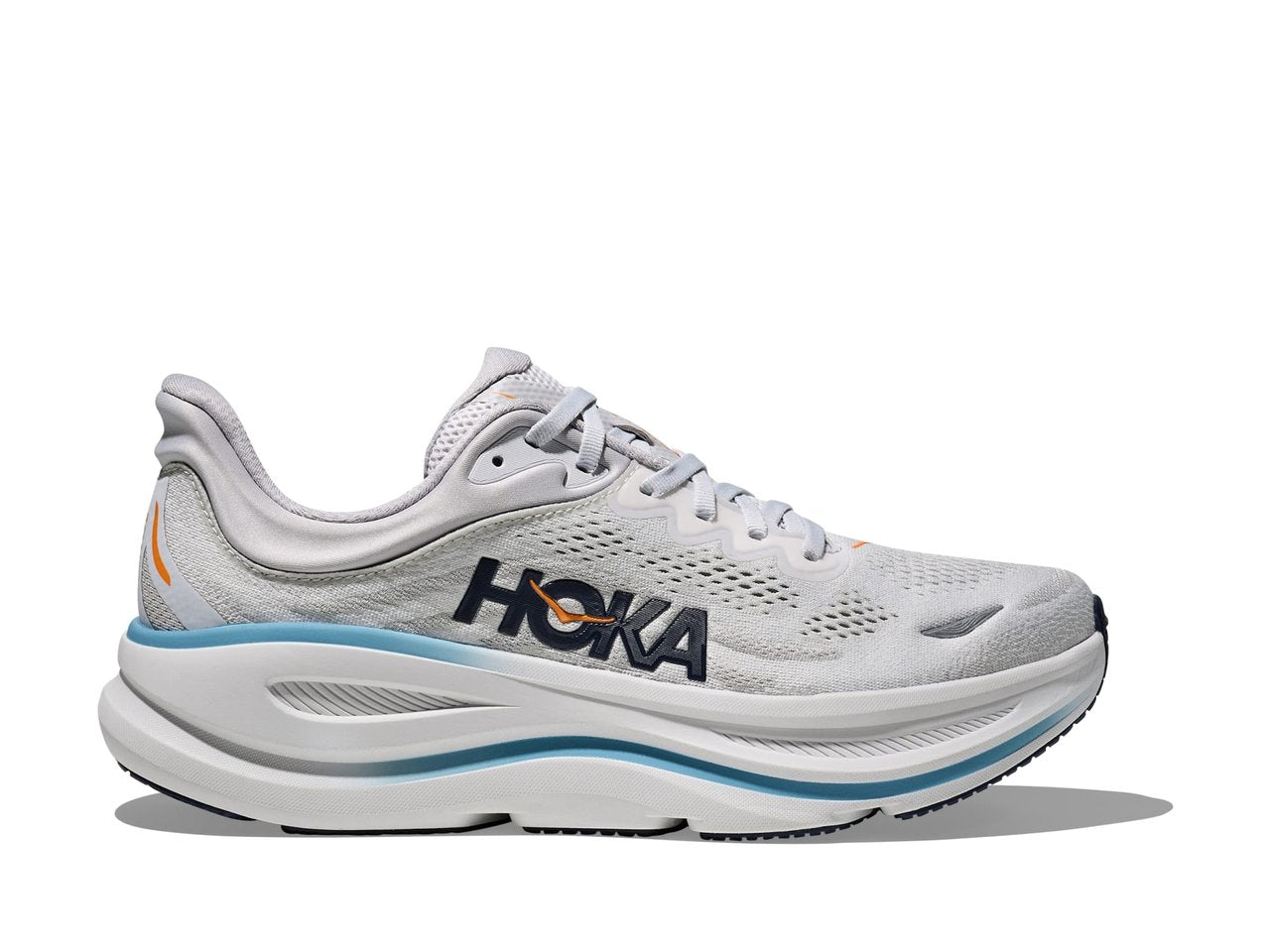 HOKA Bondi 9 Stardust Cosmic Grey Sneaker