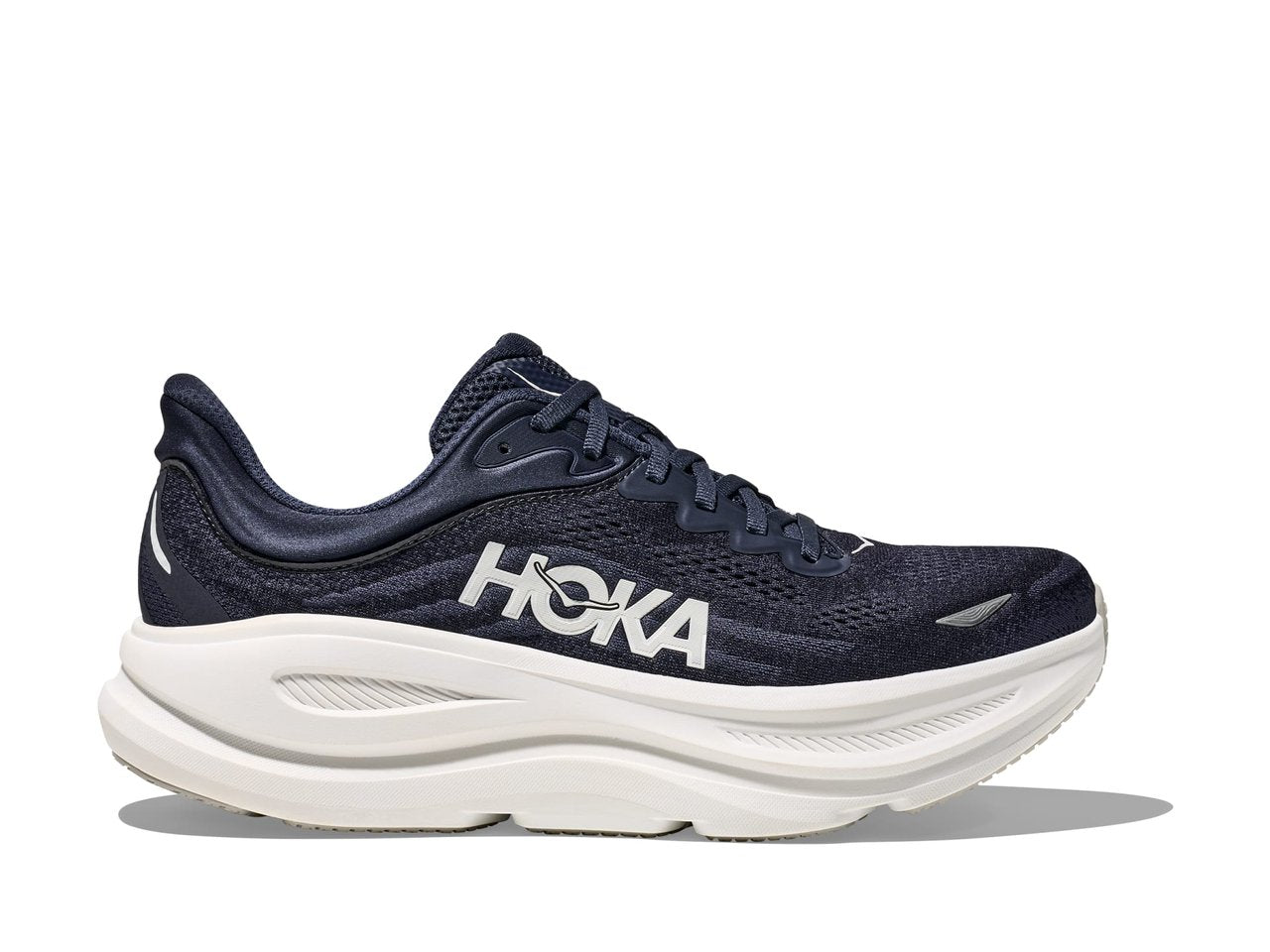 HOKA Bondi 9 Varsity Navy White Sneaker