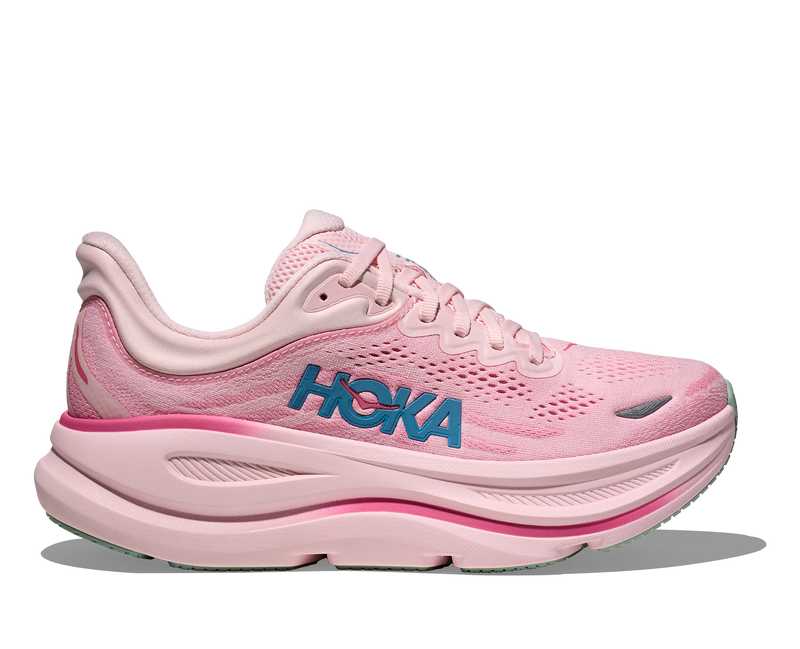HOKA Bondi 9 Rose Tea Petal Sneaker