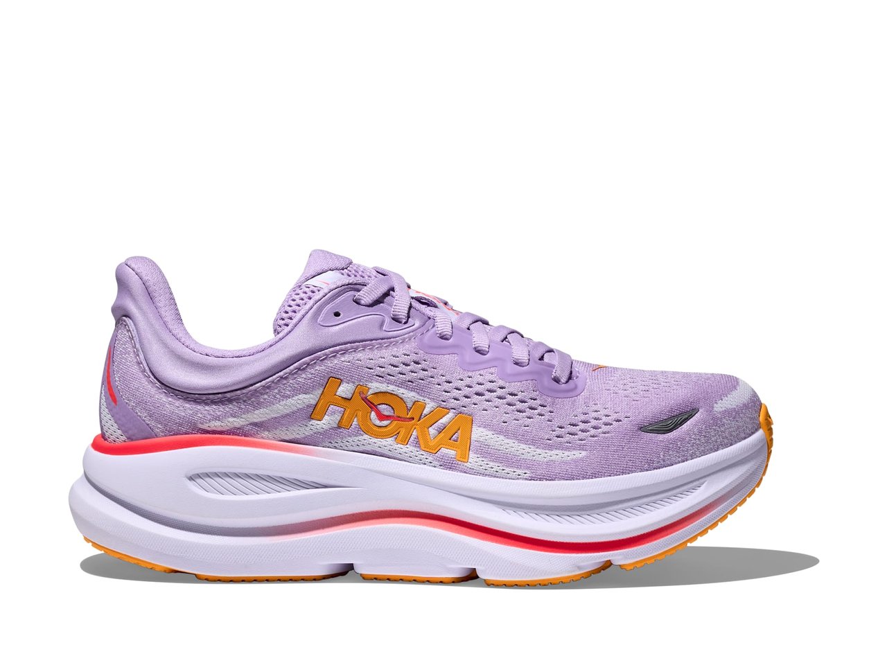 HOKA Bondi 9 Aster Flower Starlight Glow Sneaker