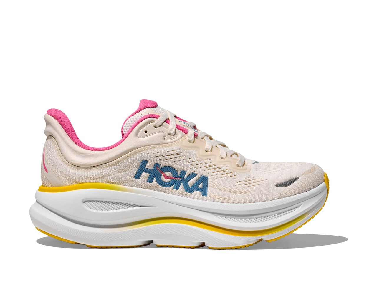 HOKA Bondi 9 Alabaster Birch Sneaker