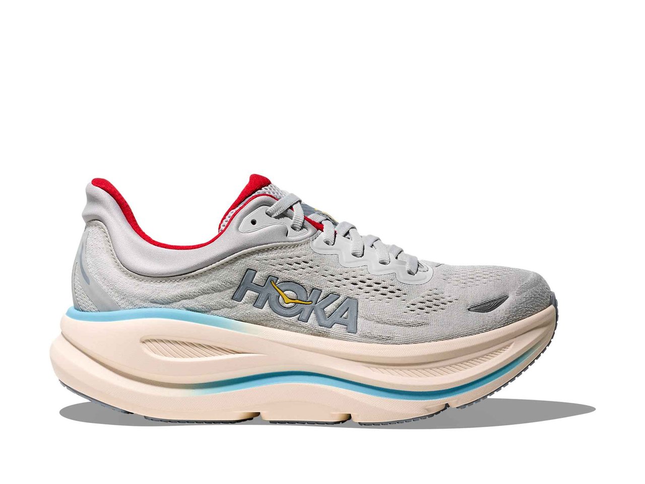 HOKA Bondi 9 Cosmic Grey Stardust Sneaker