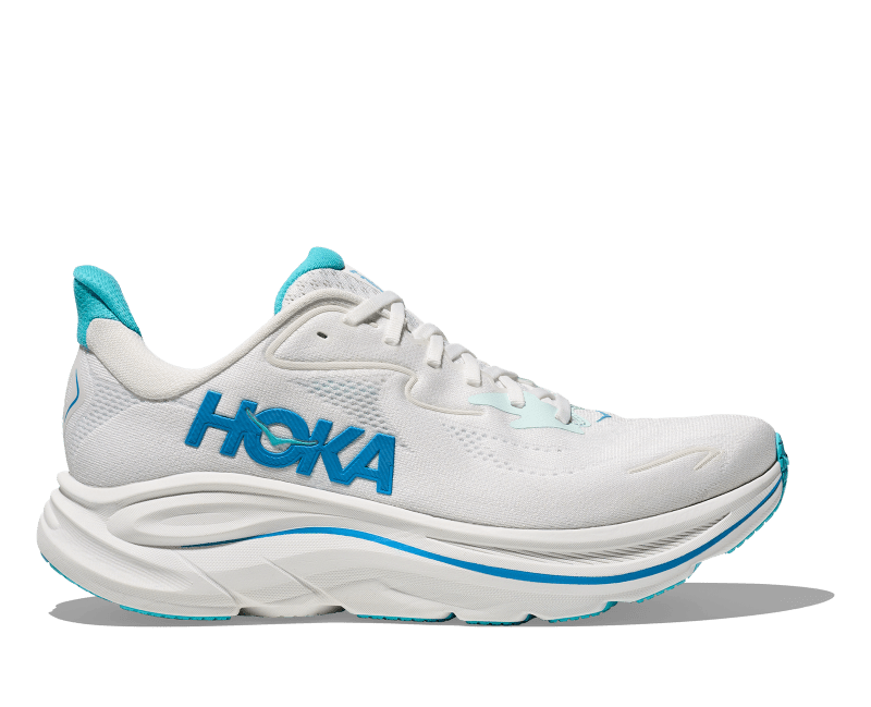 HOKA Clifton 10 White-Sky Blue Sneaker