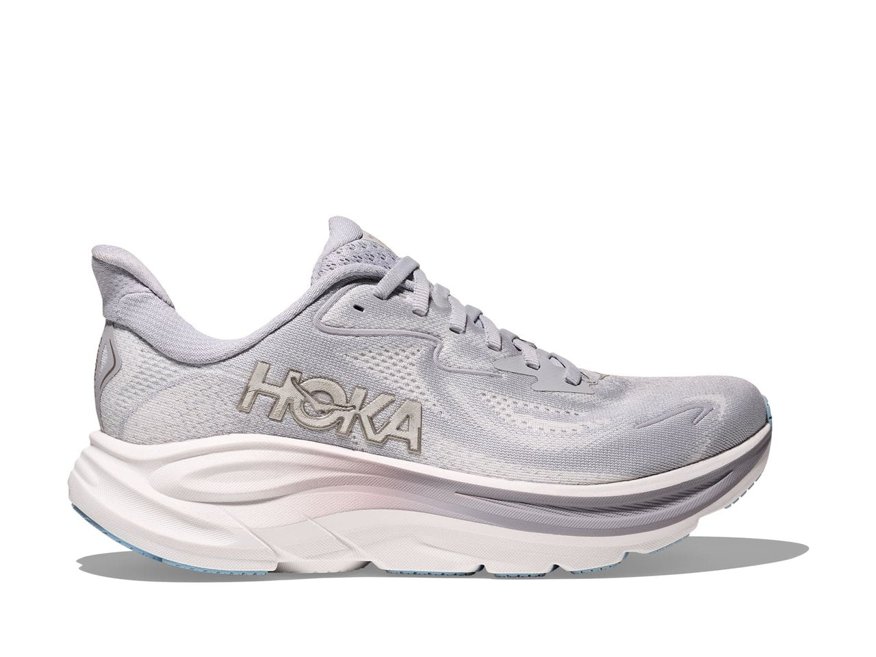 HOKA Clifton 10 Light Grey-Silver Sneaker