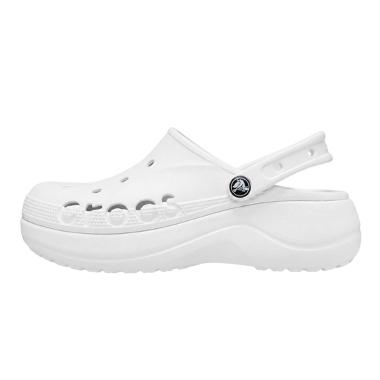 Crocs Baya Platform Clog 'White'