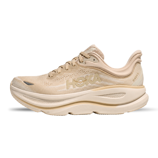 HOKA Bondi 9 Oatmeal Oat Milk Sneaker