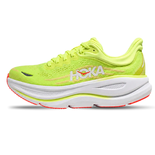 HOKA Bondi 9 Neon Yuzu Sunlight Sneaker