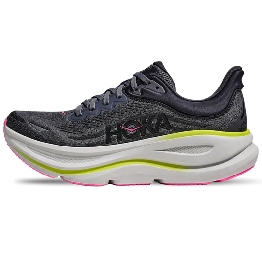HOKA Bondi 9 Charcoal Grey Grey Skies Sneaker