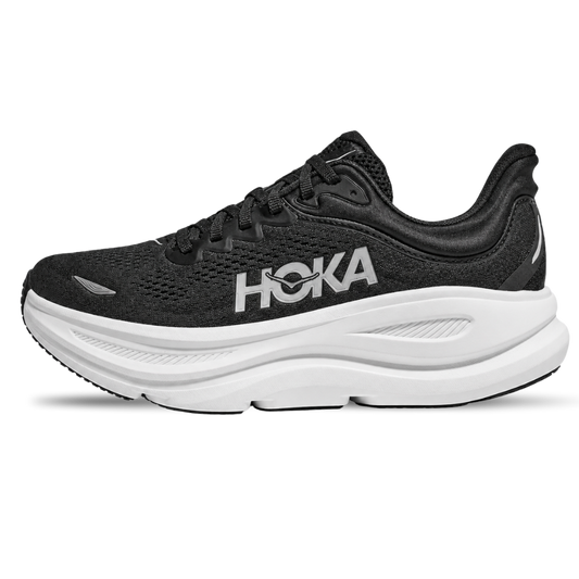 HOKA Bondi 9 Black White Sneaker