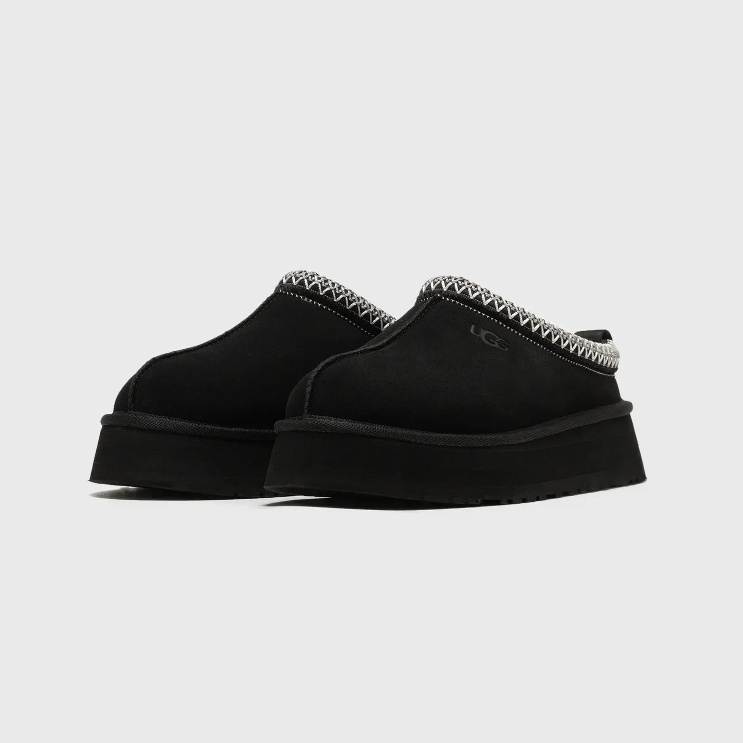 Damen Slipper mit weichem Fußbett - Schwarz