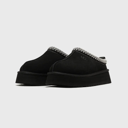 Damen Slipper mit weichem Fußbett - Schwarz