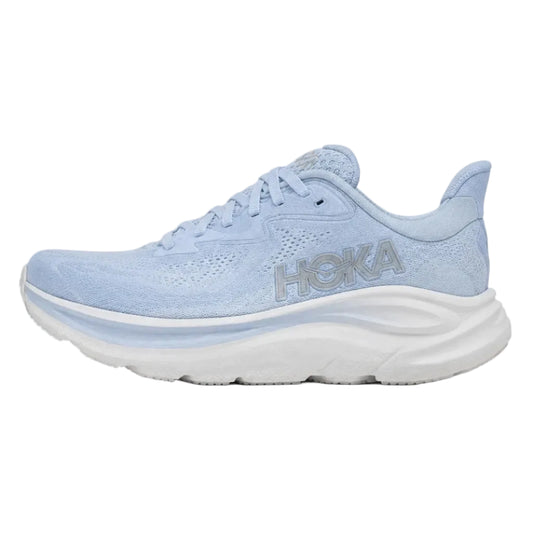HOKA Clifton 10 Light Blue-Silver Sneaker