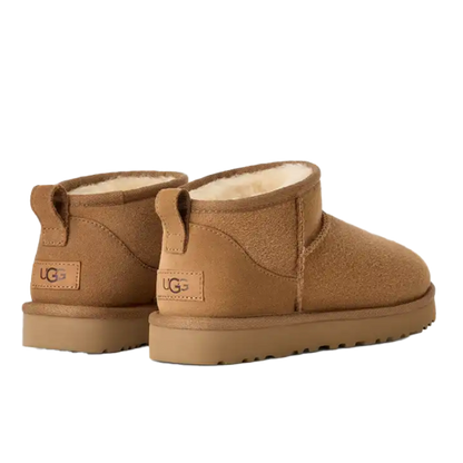 Damen Boots mit warmem Futter - Chestnut