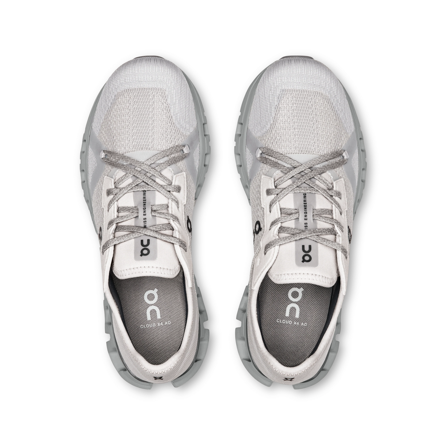On Cloud X 4 AD 'Wolf/Alloy' Sneaker