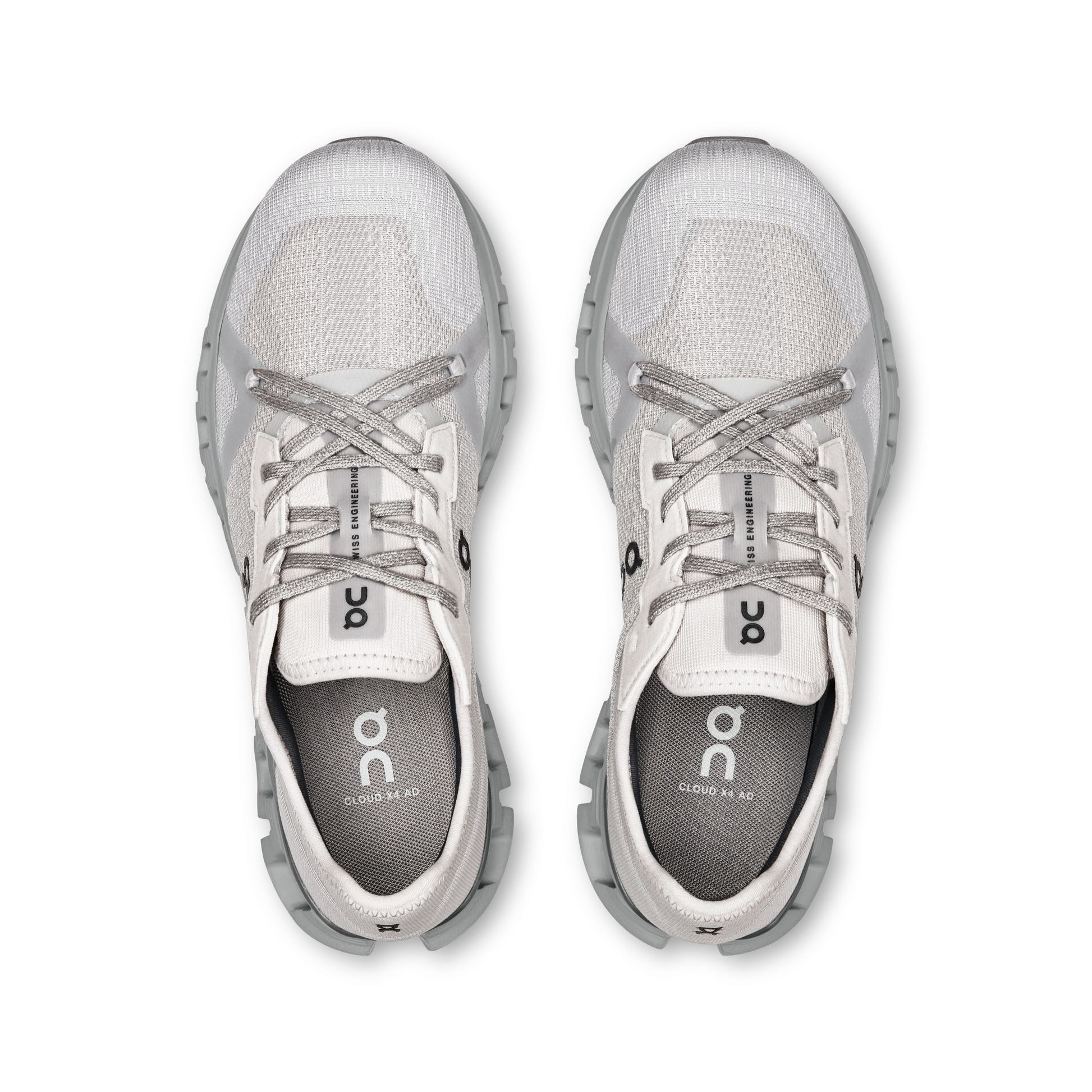On Cloud X 4 AD 'Wolf/Alloy' Sneaker