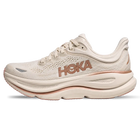 HOKA Bondi 9 Oat Milk Rose Gold Sneaker
