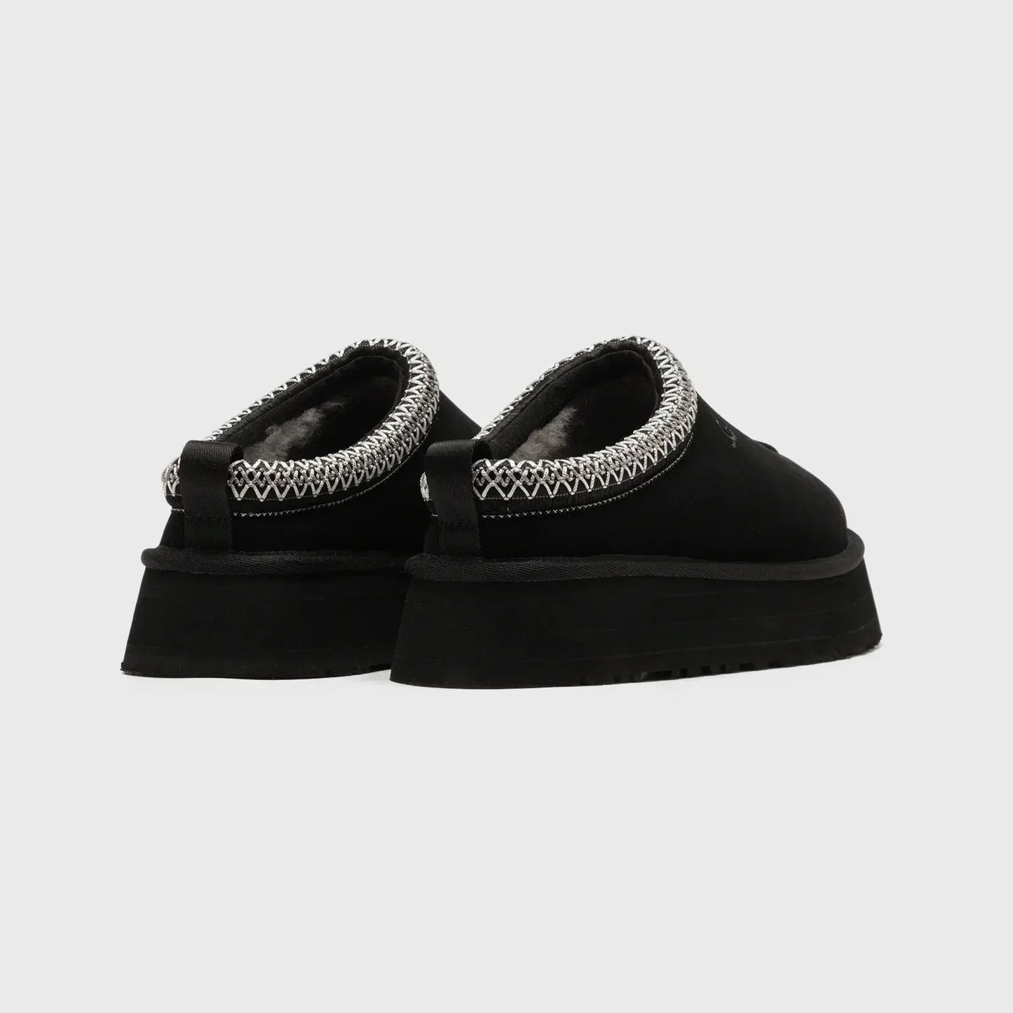 Damen Slipper mit weichem Fußbett - Schwarz