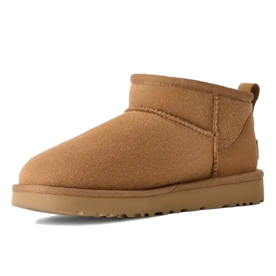 Damen Boots mit warmem Futter - Chestnut