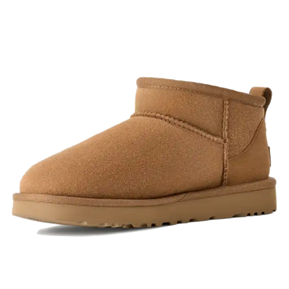 Damen Boots mit warmem Futter - Chestnut