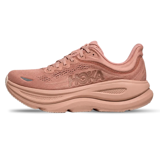 HOKA Bondi 9 Sienna Rose Gold Sneaker