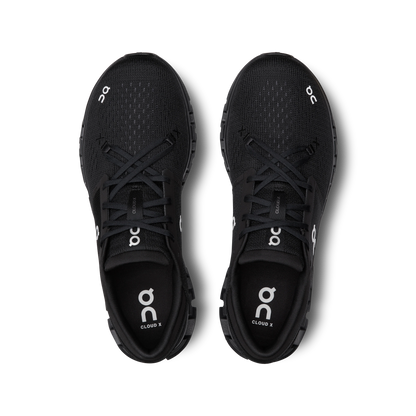 On Cloud X 4 'Black/Eclipse' Sneaker