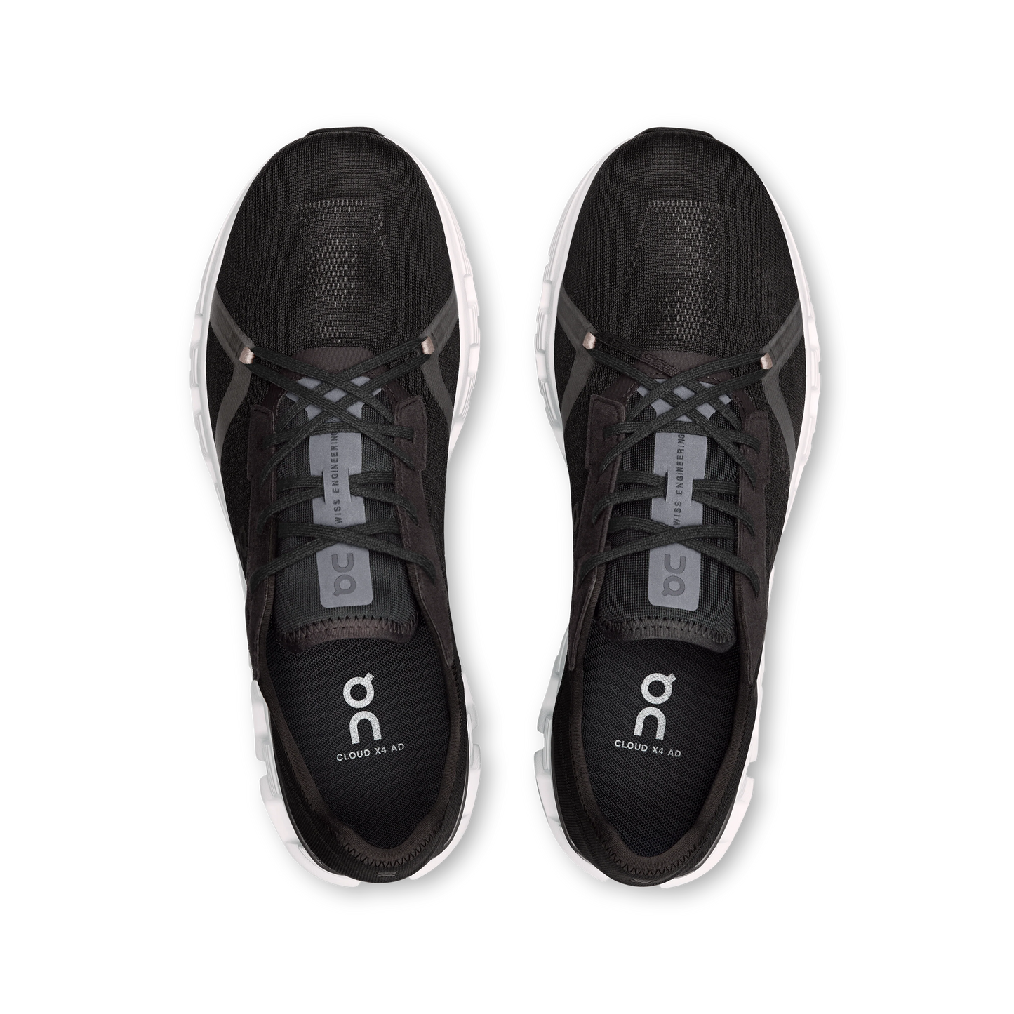 On Cloud X 4 AD 'Black/Asphalt' Sneaker