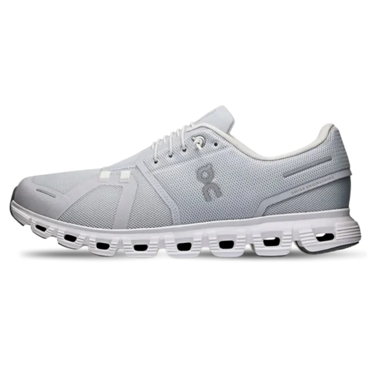 On Cloud 6 Glacier White Sneaker
