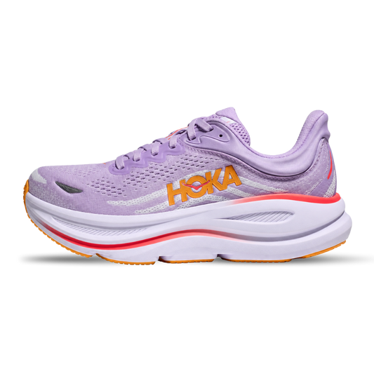 HOKA Bondi 9 Aster Flower Starlight Glow Sneaker