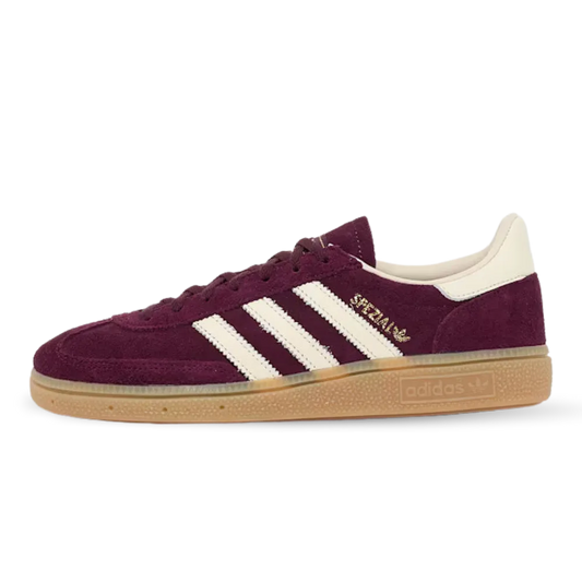 Adidas Handball Spezial Men's Bordeaux Cream White Sneaker1