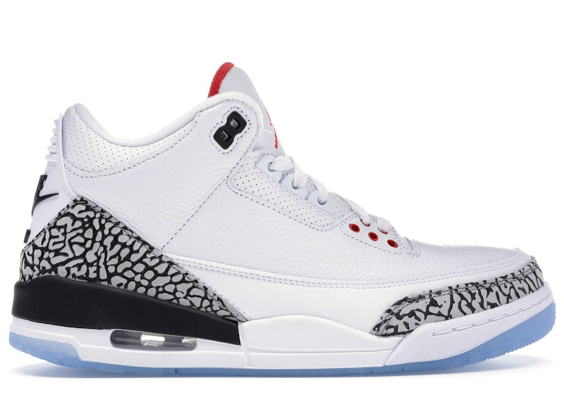 Jordan 3 Retro Free Throw Line White Cement Sneaker