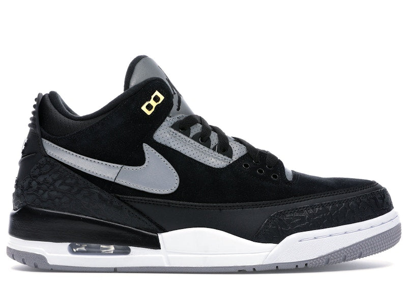 Jordan 3 Retro Tinker Black Cement Gold Sneaker
