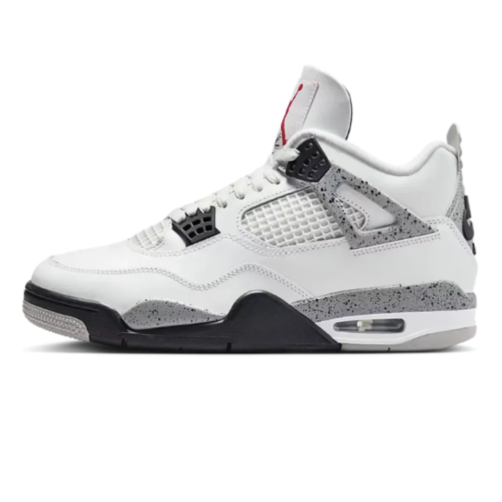 Jordan Air Jordan 4 Retro White Cement Sneaker