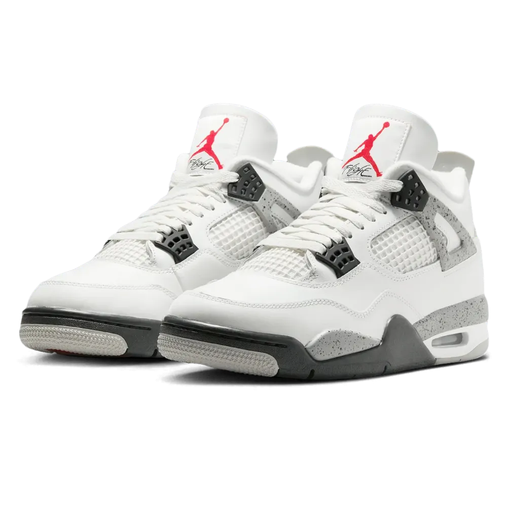 Jordan Air Jordan 4 Retro White Cement Sneaker