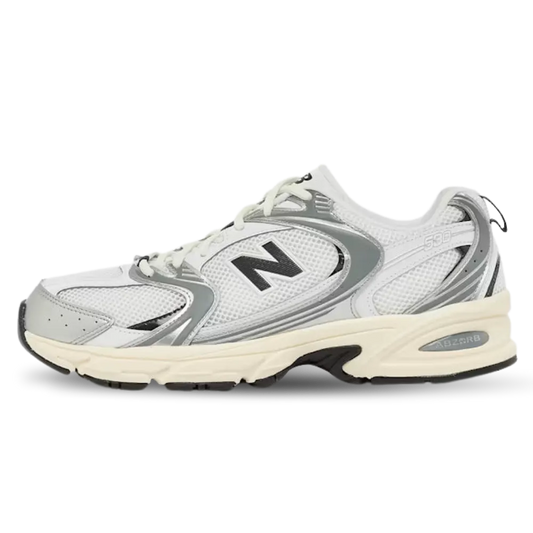 New Balance 530 White Silver Sneaker