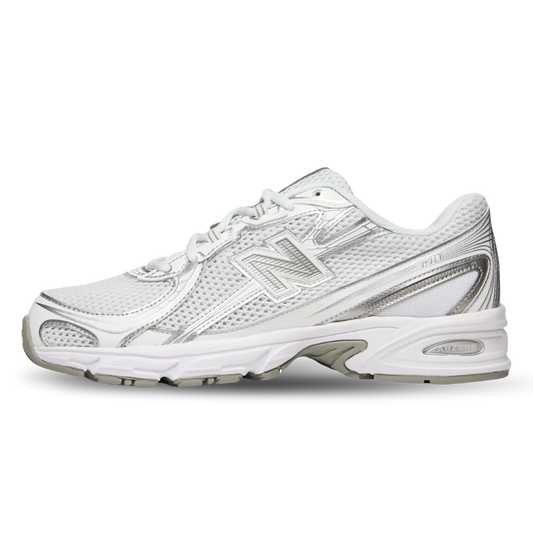New Balance 740 White Silver Sneaker