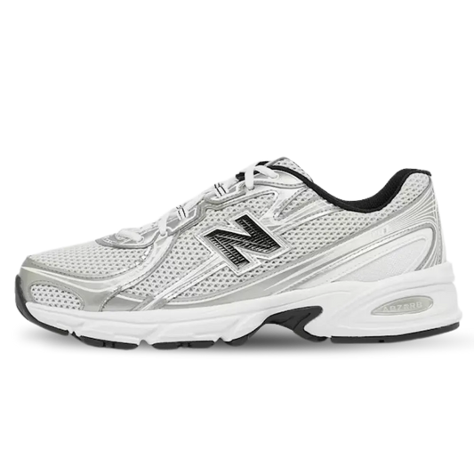 New Balance 740 White Silver Sneaker