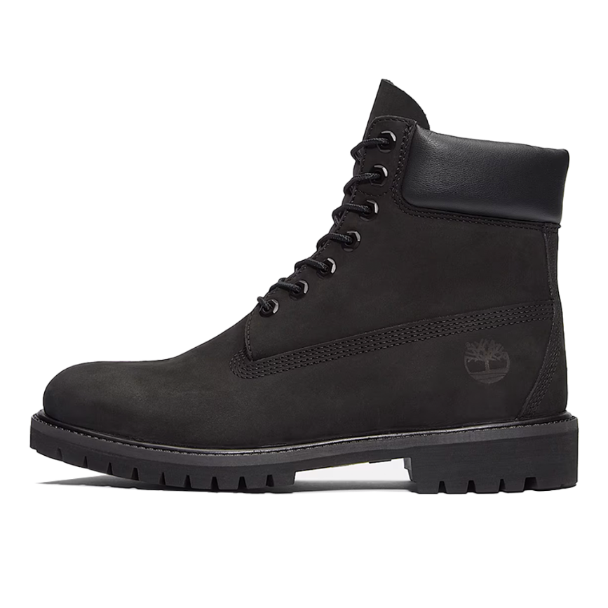 Boots mit warmem Futter - Black Nubuck