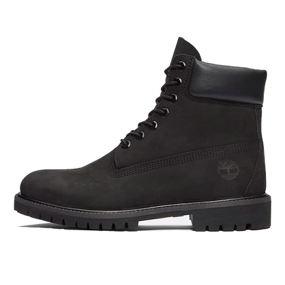 Boots mit warmem Futter - Black Nubuck