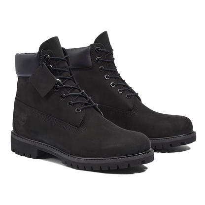 Boots mit warmem Futter - Black Nubuck